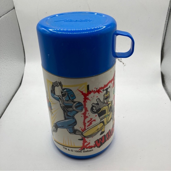 1996 VINTAGE BEETLEBORG METALLIX, ALADDIN THERMOS - Picture 3 of 9